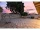 Landscaped backyard featuring a patio and gravel areas at 18807 N 2Nd Ave, Phoenix, AZ 85027