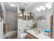 Bathroom with tub, shower, and vanity at 18807 N 2Nd Ave, Phoenix, AZ 85027