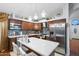 Modern kitchen with stainless steel appliances and island at 18807 N 2Nd Ave, Phoenix, AZ 85027