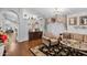 Elegant living room with chandelier and hardwood floors at 18807 N 2Nd Ave, Phoenix, AZ 85027