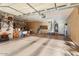 Large garage with lots of storage and space for two cars at 18932 N Aztec Point Dr, Surprise, AZ 85387