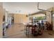 Organized garage with overhead storage and shelving at 18932 N Aztec Point Dr, Surprise, AZ 85387