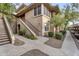 Attractive condo complex with beautiful desert landscaping and staircase access to the upper units at 20100 N 78Th Pl # 1062, Scottsdale, AZ 85255