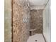 Large walk-in shower with tiled seat and dual shower heads at 20562 E Raven Dr, Queen Creek, AZ 85142