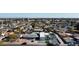 Aerial view of a remodeled home with a clean, modern design and a pool at 2129 S Los Feliz Dr, Tempe, AZ 85282
