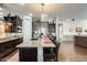 Modern kitchen with granite countertops and stainless steel appliances at 2238 E Saddlebrook Rd, Gilbert, AZ 85298