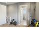 Small bathroom with toilet and adjacent gym at 27165 N 71St Ln, Peoria, AZ 85383