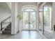 Bright entryway with French doors leading to a balcony at 30 W Palm Ln, Phoenix, AZ 85003