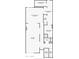 Floor plan showing primary bedroom, bathroom, courtyard, and closets at 30 W Palm Ln, Phoenix, AZ 85003