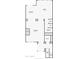 Floor plan with living room, dining room, kitchen, and fireplace at 30 W Palm Ln, Phoenix, AZ 85003
