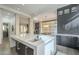 Modern kitchen with large island, stainless steel appliances, and ample cabinetry at 30 W Palm Ln, Phoenix, AZ 85003