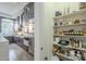 Well-organized pantry with ample shelving for storage at 30 W Palm Ln, Phoenix, AZ 85003