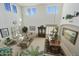 Expansive living space featuring high ceilings, clerestory windows, and a combined living-dining area at 4615 W Corral Rd, Laveen, AZ 85339