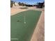 Enjoy the putting green at this home, perfect for practicing your short game and enjoying the outdoors at 9333 E University Dr # 147, Mesa, AZ 85207