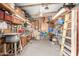 Well-equipped workshop with ample storage and workbenches at 9333 E University Dr # 147, Mesa, AZ 85207