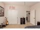 Cozy bedroom with double doors leading to a private bathroom at 117 E Blue Lagoon Dr, Casa Grande, AZ 85122