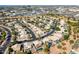 Aerial view of neighborhood with houses and pools at 1231 N Layman St, Gilbert, AZ 85233