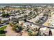 Aerial view of residential neighborhood with numerous homes at 1231 N Layman St, Gilbert, AZ 85233