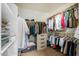 Spacious walk-in closet with ample shelving and hanging space at 1231 N Layman St, Gilbert, AZ 85233