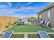 Backyard with ping pong, cornhole, and hot tub at 13331 E Parkview Ln, Scottsdale, AZ 85255