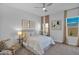 Comfortable guest bedroom with natural light and cozy decor at 13331 E Parkview Ln, Scottsdale, AZ 85255