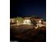 Single-story home with desert landscaping at night at 13331 E Parkview Ln, Scottsdale, AZ 85255