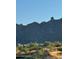 Scenic view of mountains and desert landscape at 13331 E Parkview Ln, Scottsdale, AZ 85255