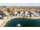 Community overview with lake and homes at 16206 S 11Th Pl, Phoenix, AZ 85048