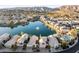 Luxury community with lake, fountain, and pool; homes with mountain views at 16206 S 11Th Pl, Phoenix, AZ 85048