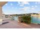 Brick patio overlooking the lake and mountains at 16206 S 11Th Pl, Phoenix, AZ 85048