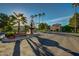 Community entrance with fountain and landscaping at 17129 N Silver Path, Surprise, AZ 85374