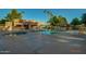 Community pool and spa area with surrounding patio and lounge chairs at 17129 N Silver Path, Surprise, AZ 85374