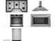 Selection of stainless steel kitchen appliances including a range and oven at 17219 W Vacaville St, Surprise, AZ 85388