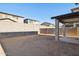 Backyard with covered patio and block wall at 20838 W Granada Rd, Buckeye, AZ 85396