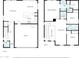 Two-story house floor plan; Gathering room and bedrooms at 20838 W Granada Rd, Buckeye, AZ 85396