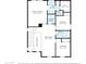 Two-story house floor plan with Gathering room and bedrooms at 20838 W Granada Rd, Buckeye, AZ 85396