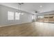 Bright dining room with sliding glass doors leading to the backyard at 22878 E Carriage Way, Queen Creek, AZ 85142