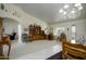 Spacious dining area with wood table and chairs, adjacent to the living room at 2544 S Daisy --, Mesa, AZ 85209