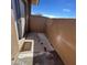 Private patio with door access and welcome mat at 409 W Pontiac Dr # 8, Phoenix, AZ 85027