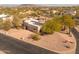 Single-story home with solar panels and a large backyard, mountain views at 4706 E Rancho Caliente Dr, Cave Creek, AZ 85331