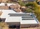 House roof with solar panels at 4706 E Rancho Caliente Dr, Cave Creek, AZ 85331