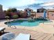 Relaxing pool area with patio and lounge chairs at 5725 E Good Pasture Ln, Florence, AZ 85132