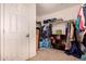 Well-organized walk-in closet with ample storage space at 581 W Reeves Ave, San Tan Valley, AZ 85140