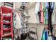 Well-organized closet with ample hanging and shelf space at 7304 E Northridge Cir, Mesa, AZ 85207