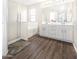 Modern bathroom with double sinks and a separate shower at 8709 W Hammond Ln, Tolleson, AZ 85353