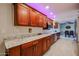 Modern kitchen with granite countertops and ample cabinet space at 9215 W Raintree Dr, Sun City, AZ 85351