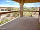 Spacious balcony with mountain views and metal railing at 9253 N Firebrick Dr # 212, Fountain Hills, AZ 85268