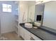 Modern bathroom with updated vanity and vessel sink at 9253 N Firebrick Dr # 212, Fountain Hills, AZ 85268