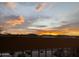 Beautiful sunset view from balcony overlooking desert landscape and mountain views at 9253 N Firebrick Dr # 212, Fountain Hills, AZ 85268