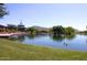Peaceful lake with ducks and gazebo at 1780 W Morse Dr, Anthem, AZ 85086